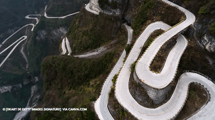 Tianmen Mountain na China