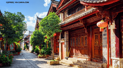 Old Town of Lijiang na China
