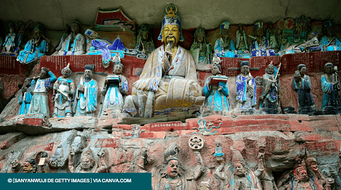 Dazu Rock Carvings na China