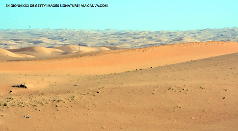 Deserto de Tengger na China 